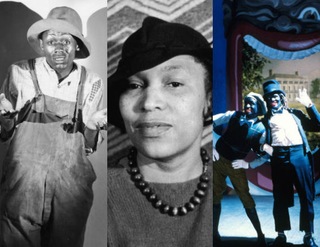 Stepin Fetchit; Zora Neale Hurston; Image from Bamboozled (Getty Images/IMDB.com)